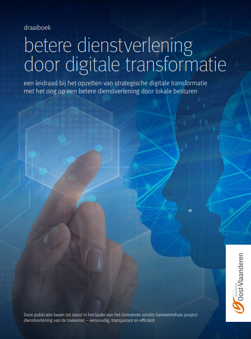 cover draaiboek voor betere dienstverlening voor digitale transformatie