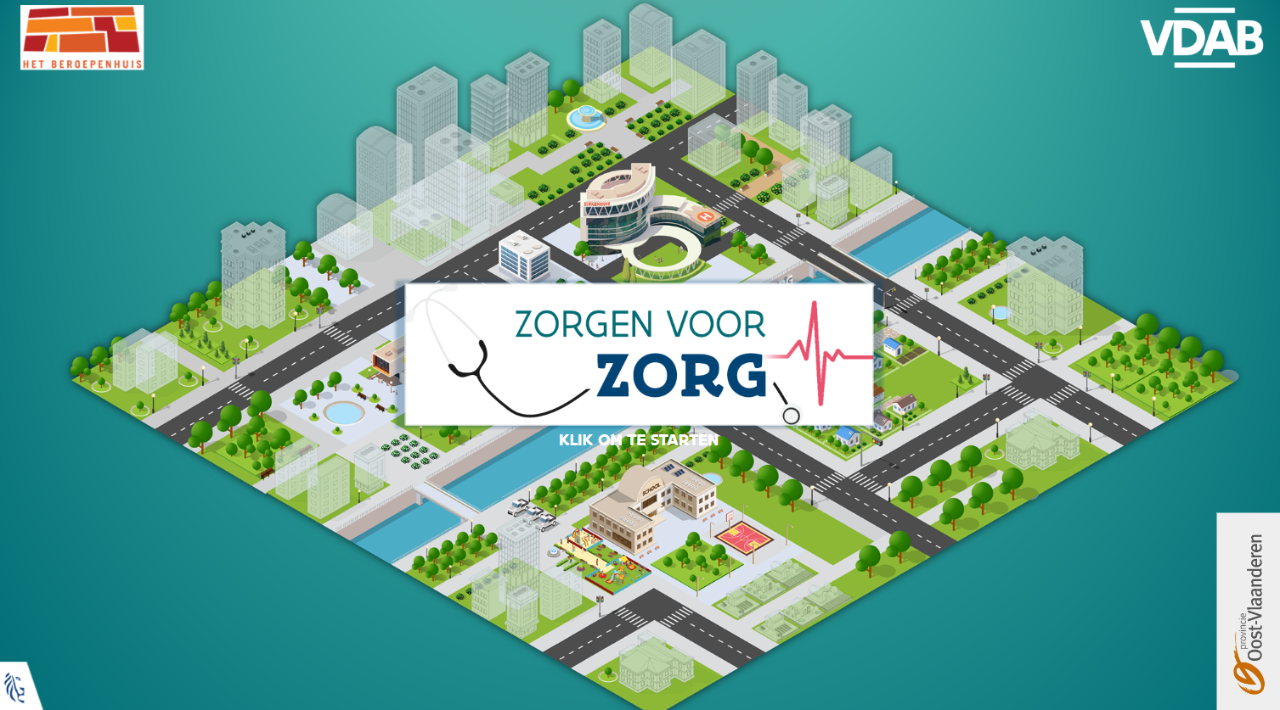startscherm zorgen voor zorg