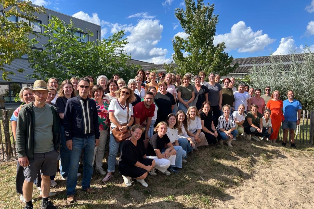 Schoolteam van Kiempunt campus Buggenhout