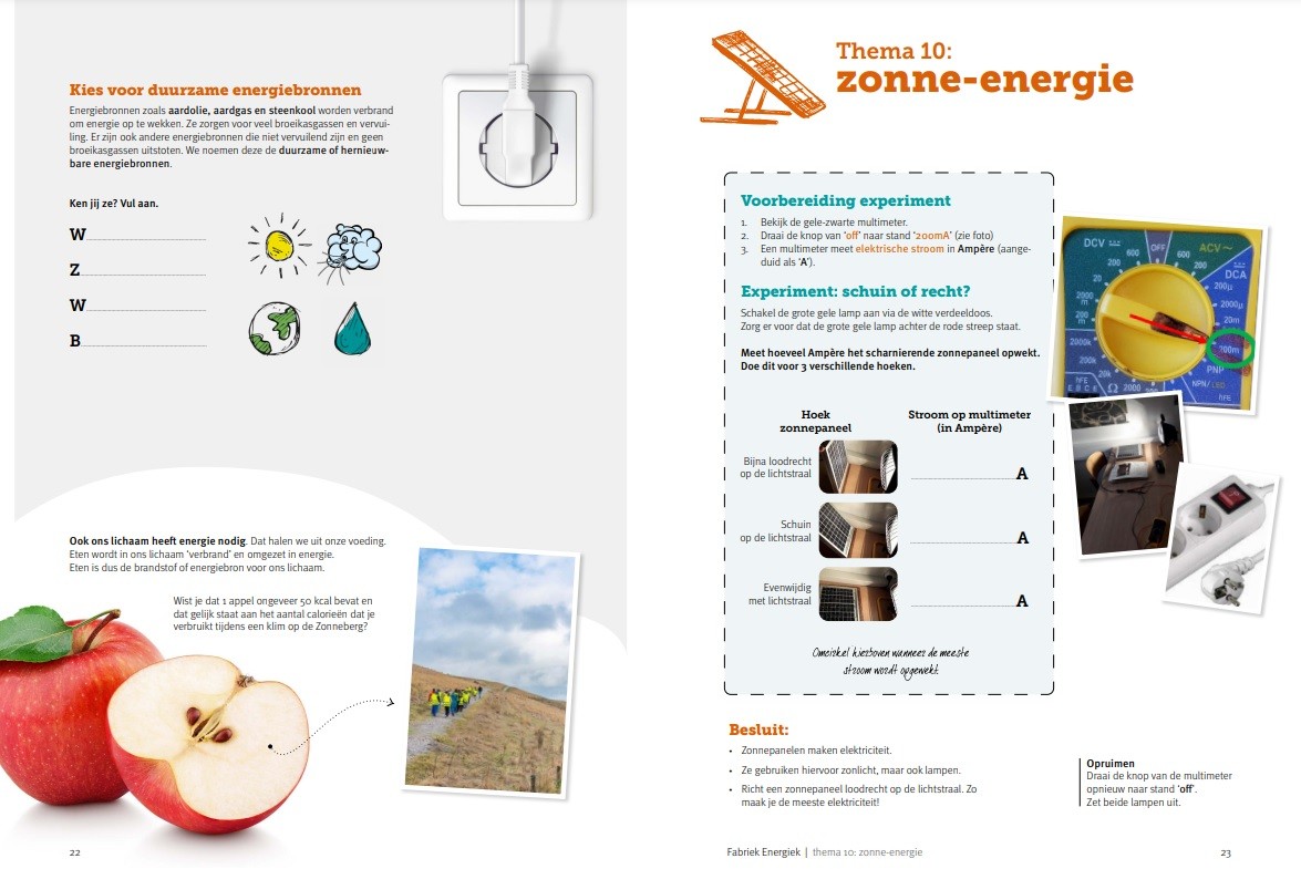 opdrachtenboekje fabriek energiek