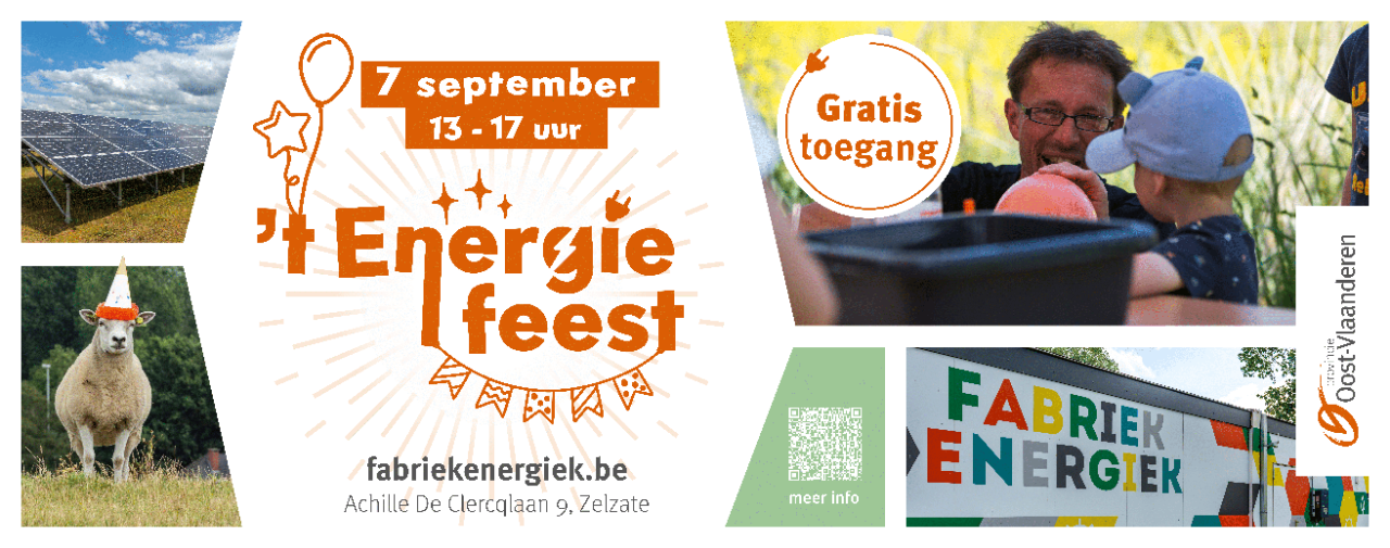 banner 't energiefeest 7 september 2025