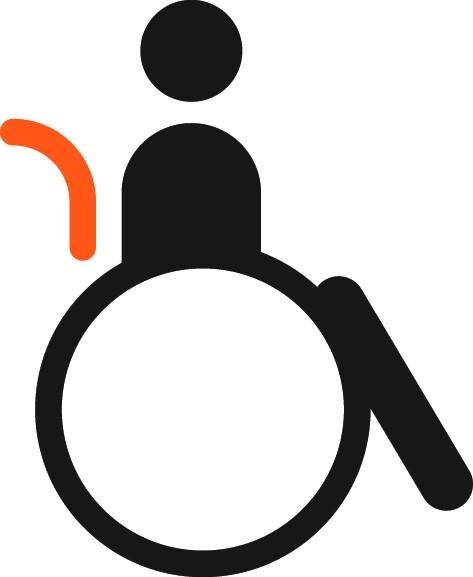 icoontje rolstoeltoegankelijk