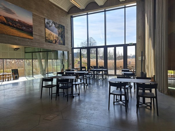 Erfgoedcafé Ename interieur