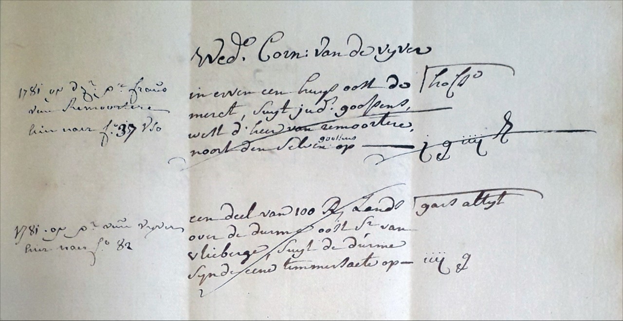 details uit een oud logboek