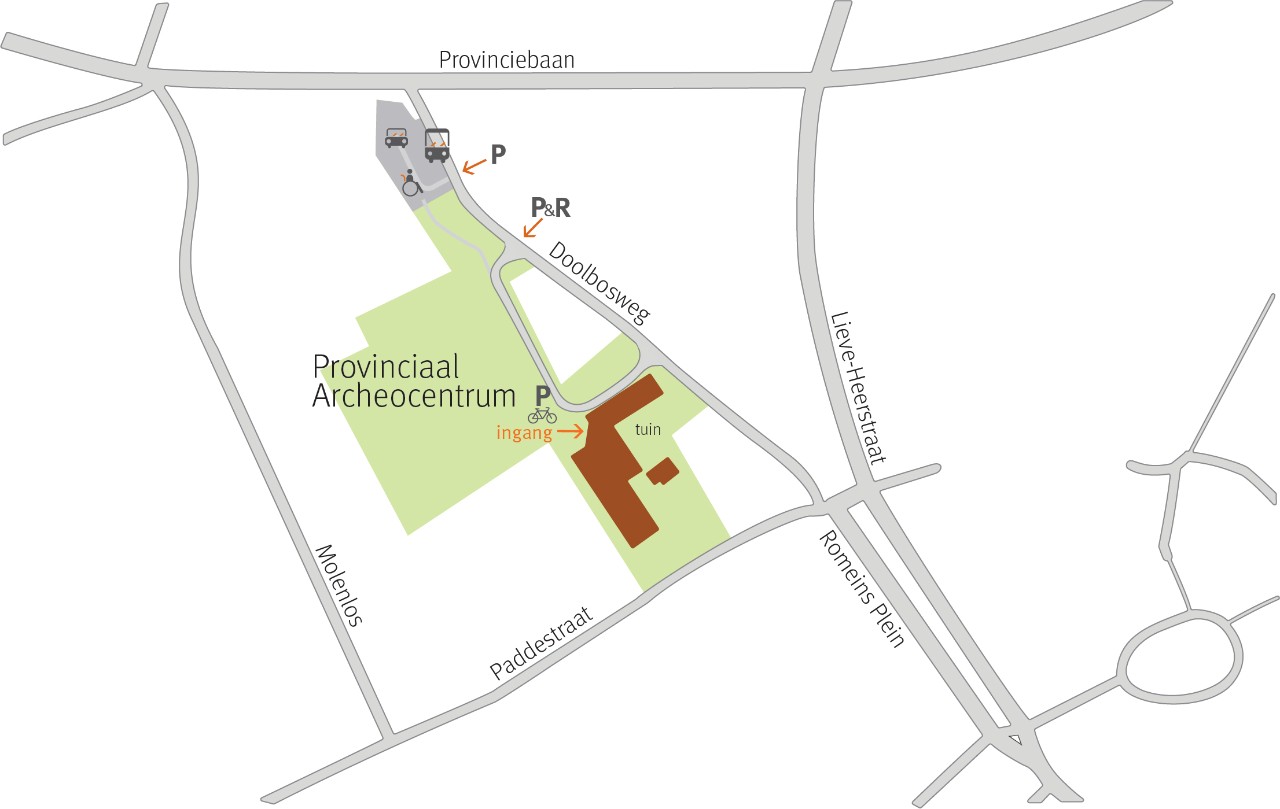Archeocentrum Velzeke plattegrond