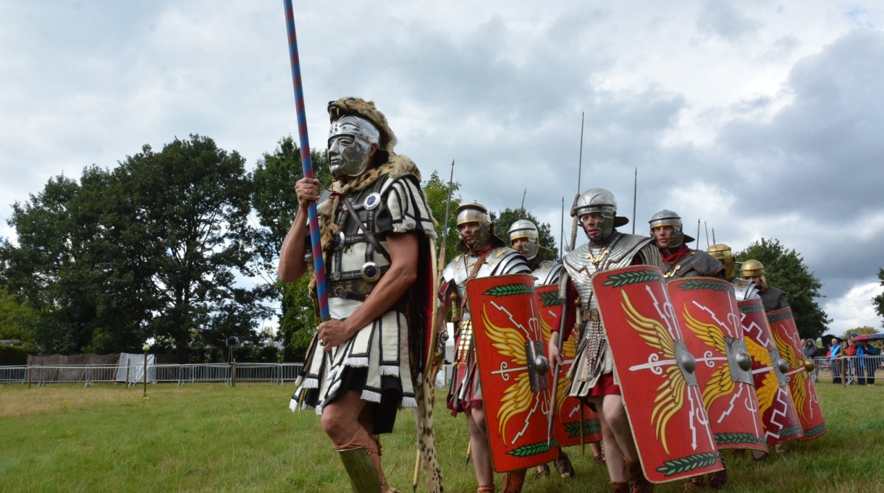 Re-enactment Caesar legioen