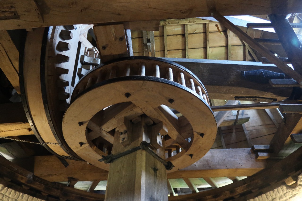 molentandwielen in een molen