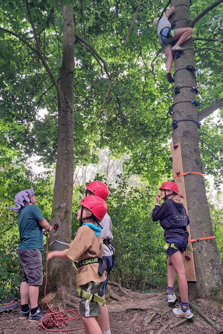 klimmen op het spruitenbal