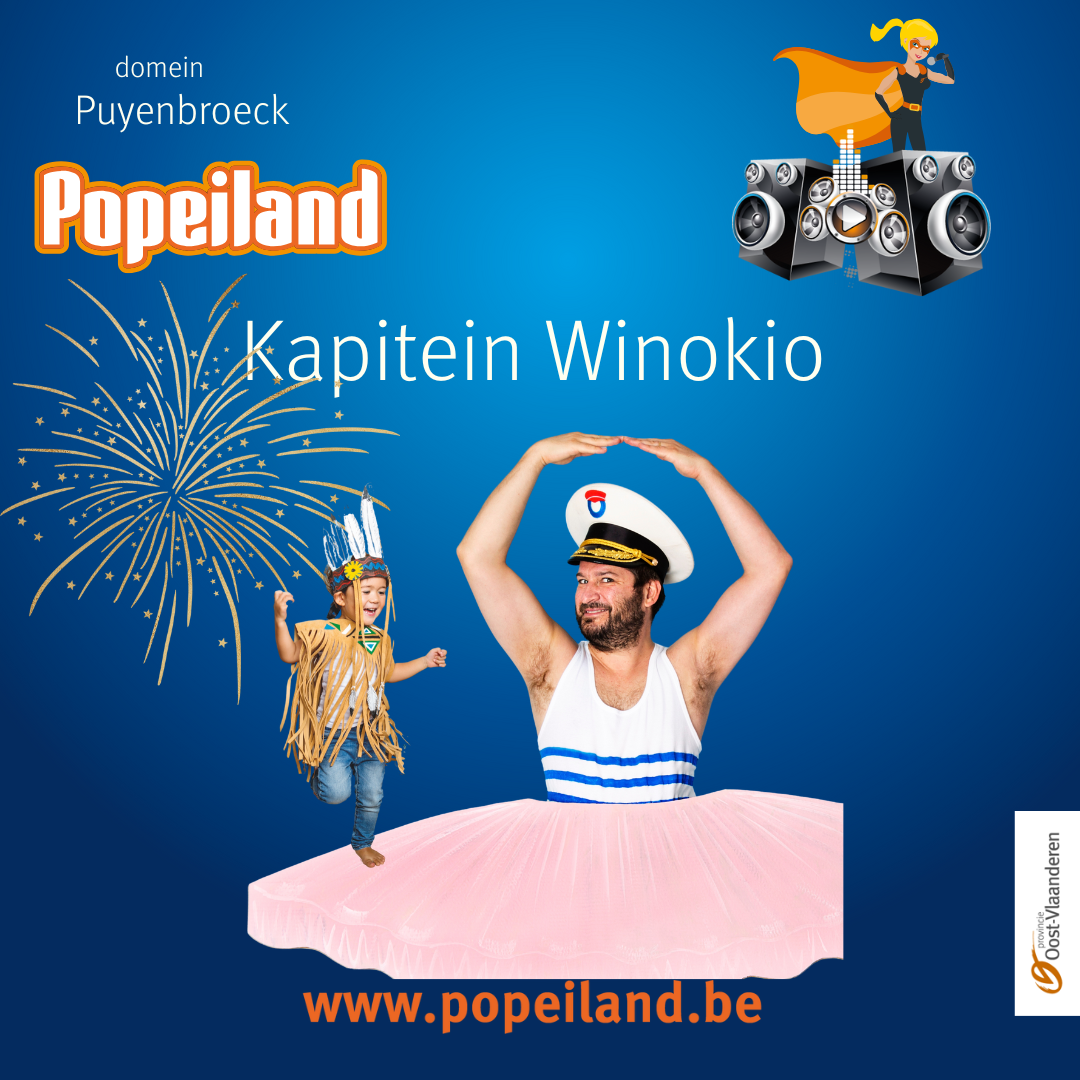 Kapitein Winokio opent Popeiland 2025