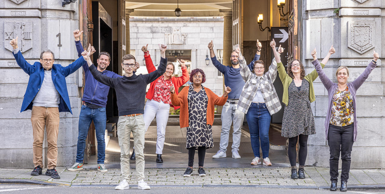 enthousiaste collega's bij provincie oost-vlaanderen