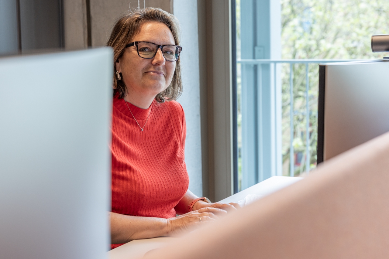 Microsoft en cloud engineer aan het werk