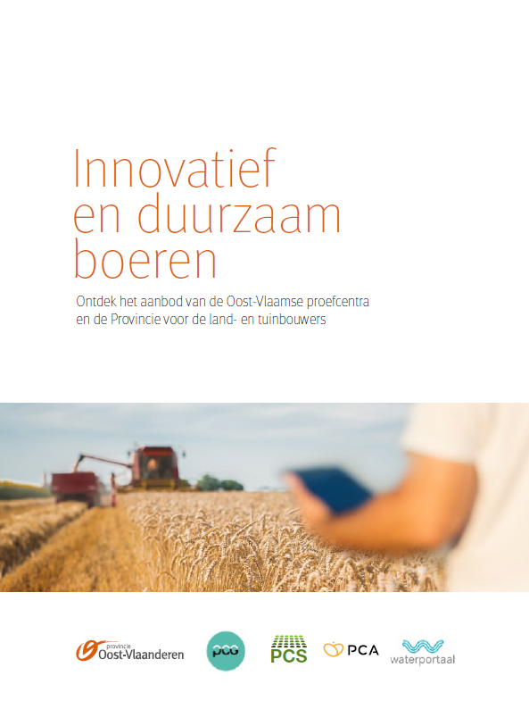 cover brochure innovatief en duurzaam boeren