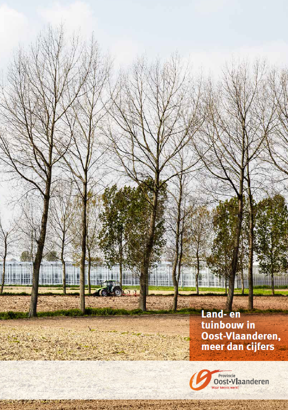 cover Brochure land-en tuinbouw in Oost-Vlaanderen meer dan cijfers